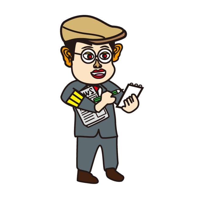 キャラクターデザインのサンプル